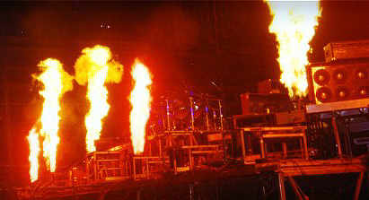 flame projector pyrotechnics